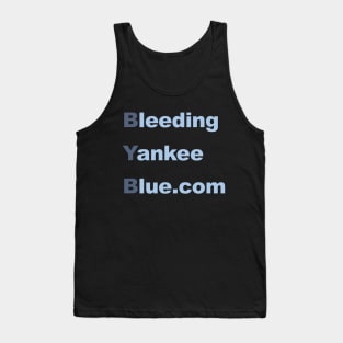 Alternate Design- Bleeding Yankee Blue Tank Top